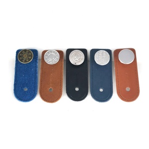 Da lộn mở rộng dây thắt lưng với nút nút mở rộng cho denim jeans quần phụ kiện - Product Image 5