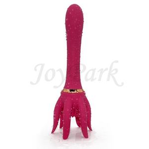 JoyPark – pieuvre 10 Modes de Massage du point <span class=keywords><strong>G</strong></span> pour femmes, masseur du cuir chevelu, Stress, relaxation, doigts doux, pince, griffe, gode électronique, vibrateur - Product Image 2