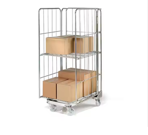 Nhiệm vụ nặng nề hai bên cán <span class=keywords><strong>Container</strong></span> xe đẩy với chất lượng tốt - Product Image 6
