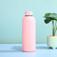 Promotion En Acier Inoxydable Bouche Étroite En Plein Air Portable Randonnée Flacon Grande Capacité Sport Bouteille D'eau Tasse Isolée