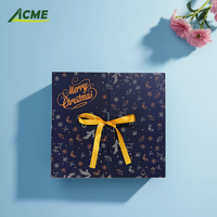Caja de papel con calendario de Navidad con diseño de cuenta regresiva de 24 días al por mayor, regalos personalizados de aceites esenciales con acabado laminado mate