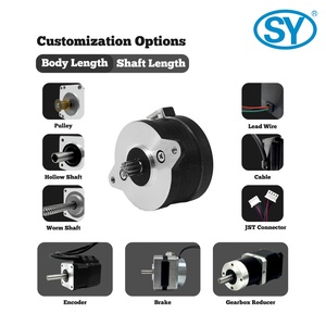 มอเตอร์สเต็ปเปอร์แบบแพนเค้ก SY 36 มม. <span class=keywords><strong>Nema</strong></span> <span class=keywords><strong>14</strong></span> 0.6A 12V-24V แรงบิด 0.<span class=keywords><strong>14</strong></span> นิวตันเมตร มุมก้าว 1.8 องศา 200 ก้าว มอเตอร์สเต็ปปิ้งไฮบริดแบบไบโพลาร์ 2 เฟส - Product Image 6