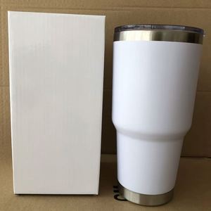 Gobelets isothermes en acier inoxydable à double paroi de 30 oz, revêtement poudré, pour bière, café, lait, vente en gros sur mesure en vrac - Product Image 5