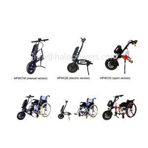 Vélo à main électrique puissance 250w pour fixation de fauteuil roulant kit de handbike accessoires de fauteuil roulant handbike désactiver <span class=keywords><strong>handicap</strong></span> des personnes âgées - Product Image 6