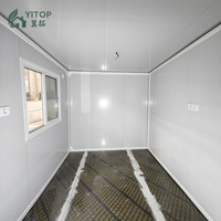 Rumah Prefabrikasi Cina 5 Kamar Tidur Tata Letak Kustom Rumah Kontainer Modular yang Dapat Diperluas OEM Rumah Mungil Murah dengan Toilet