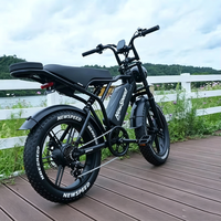 Vélo électrique V8 Eu Aus 250w, vélo électrique V8 avec écran LCD + application, 20 pouces, 7 vitesses, batterie au lithium, vélos électriques en solde, Fatbike