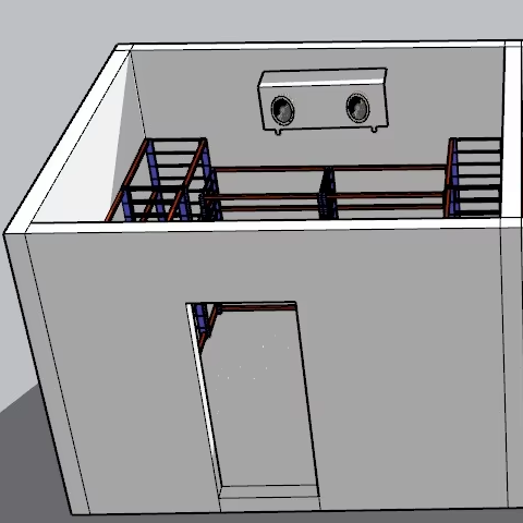 Full Refrigeration Equipment for Condensing Unit Ready-to-Use Installation Stable Low-Temp Control (-25) Energy-Saving
