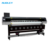 Imprimante Éco-Solvant AUDLEY 2,1 m avec Double Tête Epson I3200-E1 (Carte Hoson) pour Toile et Autocollants Vinyle