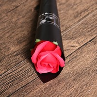 Fleur de savon rose unique simulation créative fleur de savon cadeau Saint Valentin cadeau de fleur éternelle romantique