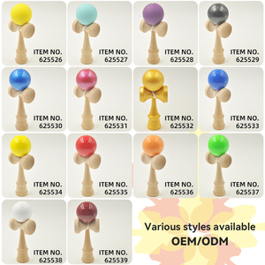 เคนดามะไม้ของเล่นเพื่อการศึกษาสีสันสดใสโลโก้ตามสั่ง - Product Image 3