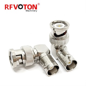 Nối cáp đồng trục rf CCTV BNC nam cắm M để BNC nữ <span class=keywords><strong>jack</strong></span> <span class=keywords><strong>F</strong></span> bộ chuyển đổi góc - Product Image 6