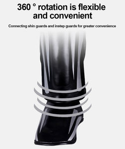 Protection de tibia en cuir PU de haute qualité et confortable, sur mesure, pour la protection des jambes - Product Image 5