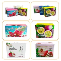 Boîte d'emballage alimentaire personnalisée avec impression de logo pour la grenade et le fruit de la passion, emballage spécial pour fruits, fabricant direct