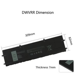 Dwvrr Nr 6mh Laptopbatterij Vervanging Voor Dell Alienware X15 R1 R2 X17 R1 R2 Inspiron 16 7620 2-In-1 Serie Notebook Batterij - Product Image 3