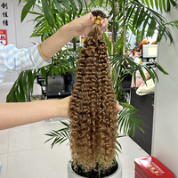 Ekstensi Rambut Manusia Nano Tip Plastik Hipoalergenik Grosir Pabrik, Virgin Remy Bebas Logam, Perawatan Kulit Kepala Sensitif, Bundel