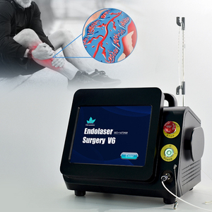 Ablación Láser de Diodo endovenoso de doble longitud de onda 1470nm 980nm para máquina de tratamiento de piernas de venas varicosas - Product Image 1
