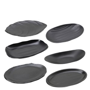 Plato Ovalado de Melamina 3115 de 11 Pulgadas, Color Sólido, para Sushi, Platos Vegetarianos, Fiestas, Comidas de Hotel - Product Image 3