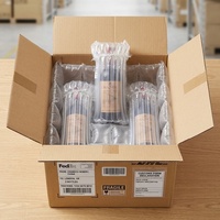 Sac gonflable économique en plastique PA à colonnes d'air, transparent, personnalisable, antichoc et anti-humidité pour emballage protecteur