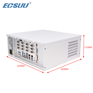 Ecsuu ตัวถังอุตสาหกรรมประสิทธิภาพสูงสำหรับ LGA1150 I7/i5/i3 12 RS232 6X USB3.0ตู้ ATX <span class=keywords><strong>2</strong></span> LAN ทนทานสำหรับระบบอัตโนมัติ - Product Image 4