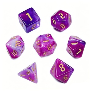 Offre Spéciale – Jeu de Dés Polyédriques DND 7 Pièces en Plastique Acrylique Multicolore 16mm – Durables, Écologiques, Taille Personnalisable, Pochette Gratuite – <span class=keywords><strong>RPG</strong></span> - Product Image 2