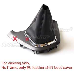 Pour Honda CR-V CRV 2006 2007 2008 2009 2010 2011, collier de levier de vitesses en cuir PU, housse de protection pour le levier de vitesses, accessoires de voiture - Product Image 3