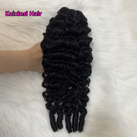 Extensions de Cheveux Humains Bouclés Birmans, Mèches Brutes Alignées avec la Cuticule, Tissages de Cheveux Humains Bouclés Birmans, Vente en Gros d'Extensions de Cheveux Vierges