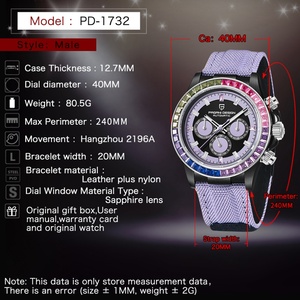 Reloj Pagani Design 1732, Diseño Encantador, Reloj de Lujo para Hombre, Automático, Mecánico, Resistente al Agua, Reloj de Moda para Hombre - Product Image 3