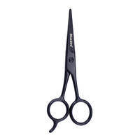 12.2cm schwarz bart schere großhandel private label OEM bart nase haar trimmen schere
