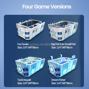 <span class=keywords><strong>เครื่อง</strong></span>เล่นเกมสี่ผู้เล่น อุปกรณ์ความบันเทิงสำหรับเด็ก เกมตกปลา โต๊ะเกมอาร์เคด ขาย - Product Image 3