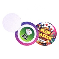 Billets à gratter à languette de tirage, style jeu d'argent, avec impression personnalisée, gagnant instantané, vente en gros
