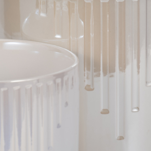 Vasi cilindrici moderni con piedistallo per uso interno ed esterno - Product Image 5
