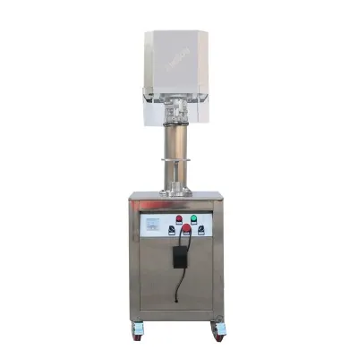 Semi-automatic manual start can sealing machine