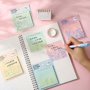 Stationery Sticky Note Cute <b>Memo</b> <b>Pad</b> School Supplies Kawaii Notepad Self-Adhesive Creative - Product Image 2