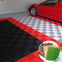 Gmart - Pvc Plastic Interlocking Garage Floor Tile