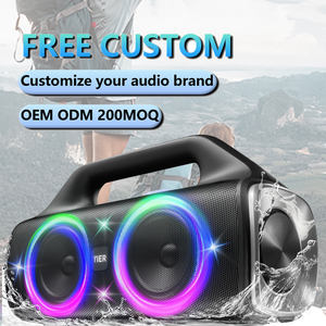 En gros, Enceinte de karaoké portable professionnelle originale, étanche, pour l'extérieur, avec subwoofer 300W et basses puissantes - Product Image 1