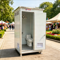 2026 Tiny House Toilettes portables d'extérieur, WC mobile, Sanitaire préfabriqué, Potta, WC public