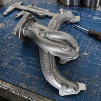Collecteur d'échappement en fonte grise personnalisée Pièce de moulage en métal Moulage au sable