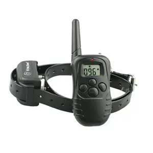 300m Electric Dog Training Collar Remote Control For Pet Rechargeable Dog Bark Stop Shock Collar