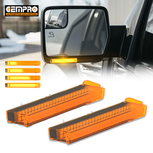 Lámpara LED de Señal de Giro para Espejo Retrovisor de 12V con Luz Ámbar Fluida, Venta al por Mayor, para Ford Expedition 1997-2007 y <span class=keywords><strong>Lincoln</strong></span> <span class=keywords><strong>Mark</strong></span> <span class=keywords><strong>LT</strong></span> 2006-2008 - Product Image 1