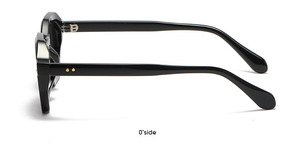 Suministro de fábrica 2024 <span class=keywords><strong>Square</strong></span> Eye Wear Mujeres Moda Tonos Trending Unique <span class=keywords><strong>Retro</strong></span> Gafas <span class=keywords><strong>Retro</strong></span> Marca Diseño Negro Hombres Gafas - Product Image 6