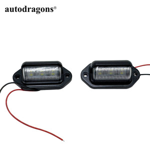 Lampe LED 6SMD 12V pour plaque d'immatriculation extérieure de camping-car, éclairage intérieur de camion, plafonnier, lampe de coffre/charge, lampe sous le capot - Product Image 2