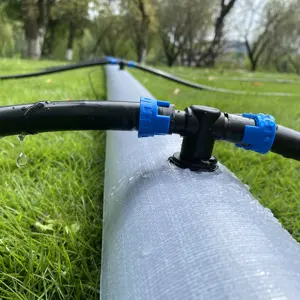 Neetrue Trọng lượng nhẹ PE ống mềm tưới nhỏ giọt nhúng các bộ phận ống chính Ống nông nghiệp