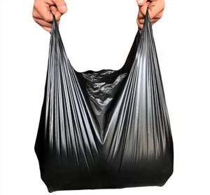 Bolsas de Basura Negras Resistentes para Cocina, de 10-120L, de Plástico PE, Desechables, para Uso Doméstico y Comercial, OEM Disponible, Empaque Personalizado - Product Image 4