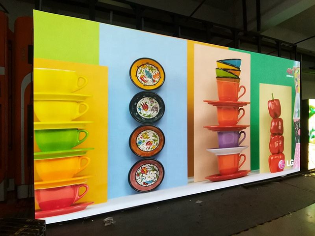 600*337.5mm 4K Indoor Ultra-thin LED Display Video Wall Micro-spaced Pixels P0.9/P1.25 LED Panels for Self-Service Business P3