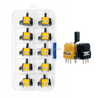 Pièces de rechange pour manettes à effet Hall pour PS4/PS5/XBOX One, stick analogique 3D à effet Hall, lot de 10 pour PS4/PS5