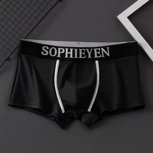 Caleçons Boxers Homme Taille Moyenne Épais Anti-Bactérien <span class=keywords><strong>Polyester</strong></span>/Coton avec Imprimé Tissu Tricoté Vente en Gros Usine OEM/ODM - Product Image 2