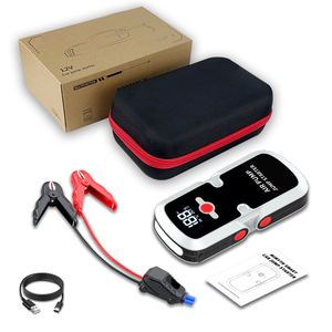 Purehood Q3 Noir & Blanc Batterie de démarrage d'urgence 27000mAh 4000A de crête avec pinces intelligentes Type-C pour voitures et camions essence et diesel - Product Image 2