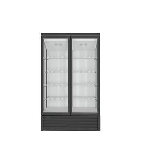 Congélateur vertical commercial 1500L à porte vitrée trempée, vente directe usine, certifié CE -22°C ℃   Réfrigérateur Vitrine - Product Image 2