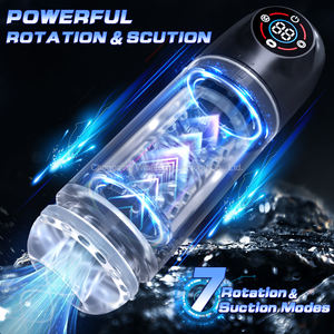 Dispositivo de acariciamiento automático de Material TPE hipoalergénico, modos de empuje ajustables de bajo ruido, herramienta de placer individual, masturbador para hombres - Product Image 4