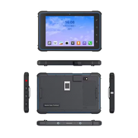 Top 8 pulgadas Durable Android Industrial Tablet IP67 1000 Nits Sunlight Legable Nfc Rfid Reader 1D 2D Escáner de código de barras